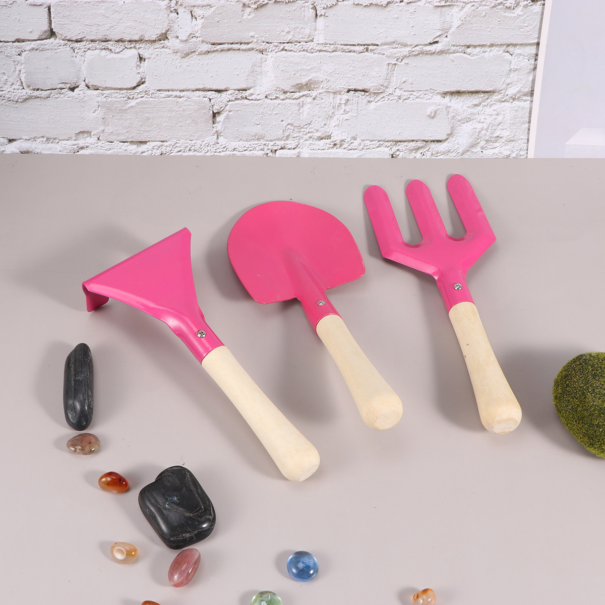 3Pcs Kid Friendly Gardening To - Bonsai Tool Set 评论和价格