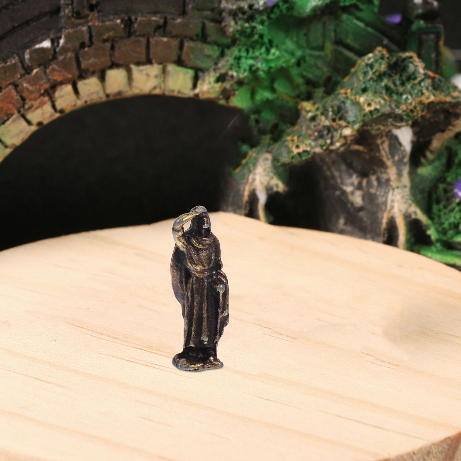 Mini Chinese Ancient Figure Me - Bonsai Garden Chinese Garden 评论和价格