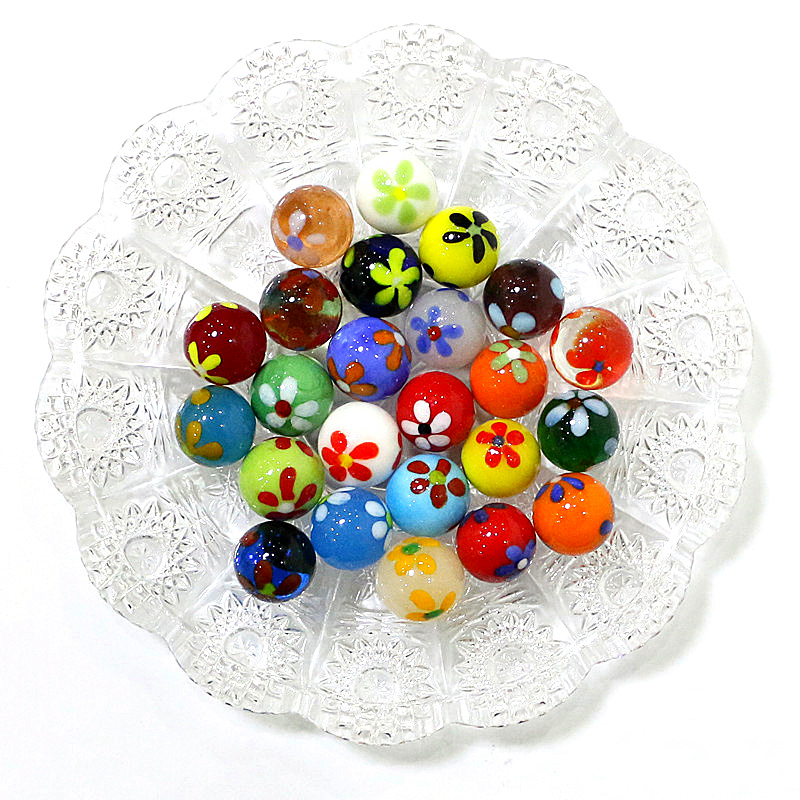 6pcs 16mm Colorful Rare Glass  - Bonsai Garden Chinese Garden 评论和价格