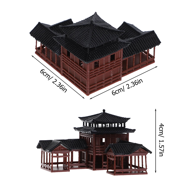 Ancient Building Model Miniatu - Bonsai Garden Chinese Garden 评论和价格