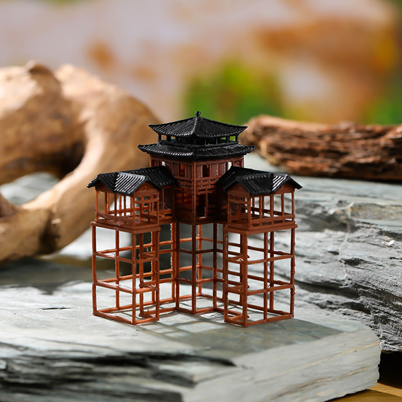 Ancient Building Model Miniatu - Bonsai Garden Chinese Garden 评论和价格