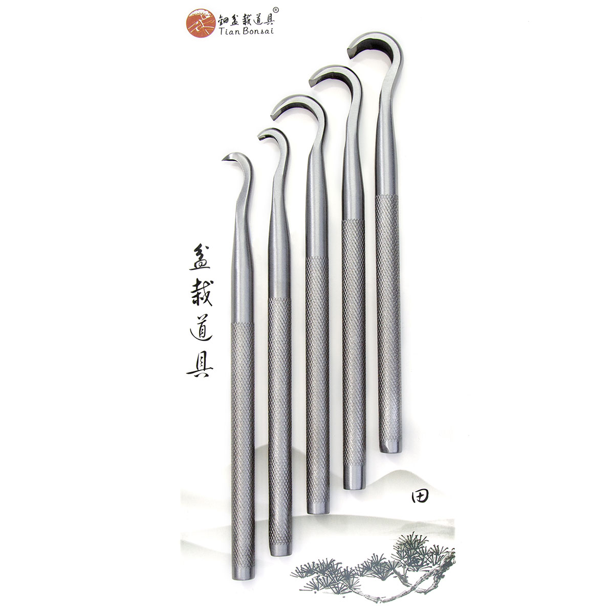 Bonsai Carving Tool Set  CT-A  - Bonsai Tool Set 评论和价格
