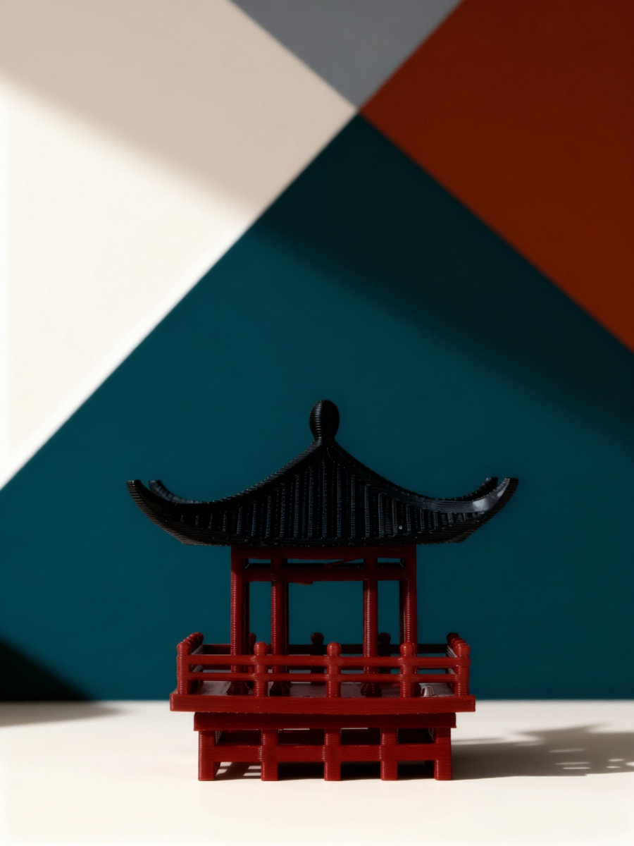 Miniature Chinese Vintage Pavi - Bonsai Garden Chinese Garden 评论和价格