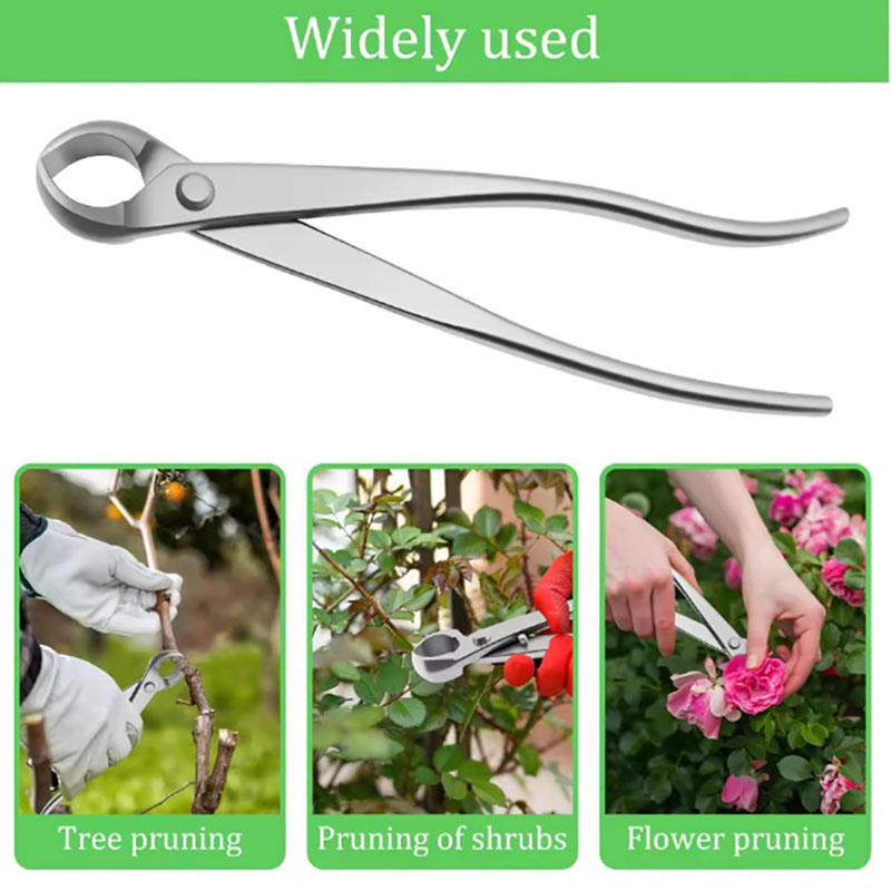 2pcs 210mm Stainless Steel Bon - Bonsai Tool Set 评论和价格