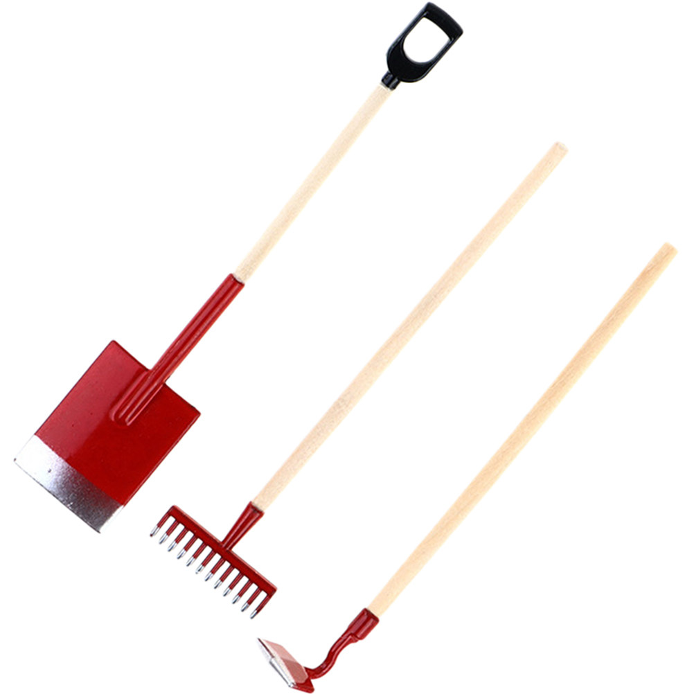 3Pcs Miniature House Accessori - Bonsai Tool Set 评论和价格