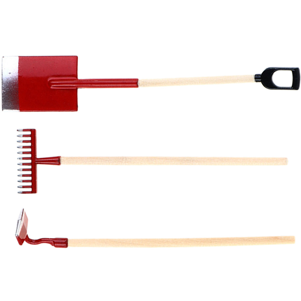 3Pcs Miniature House Accessori - Bonsai Tool Set 评论和价格