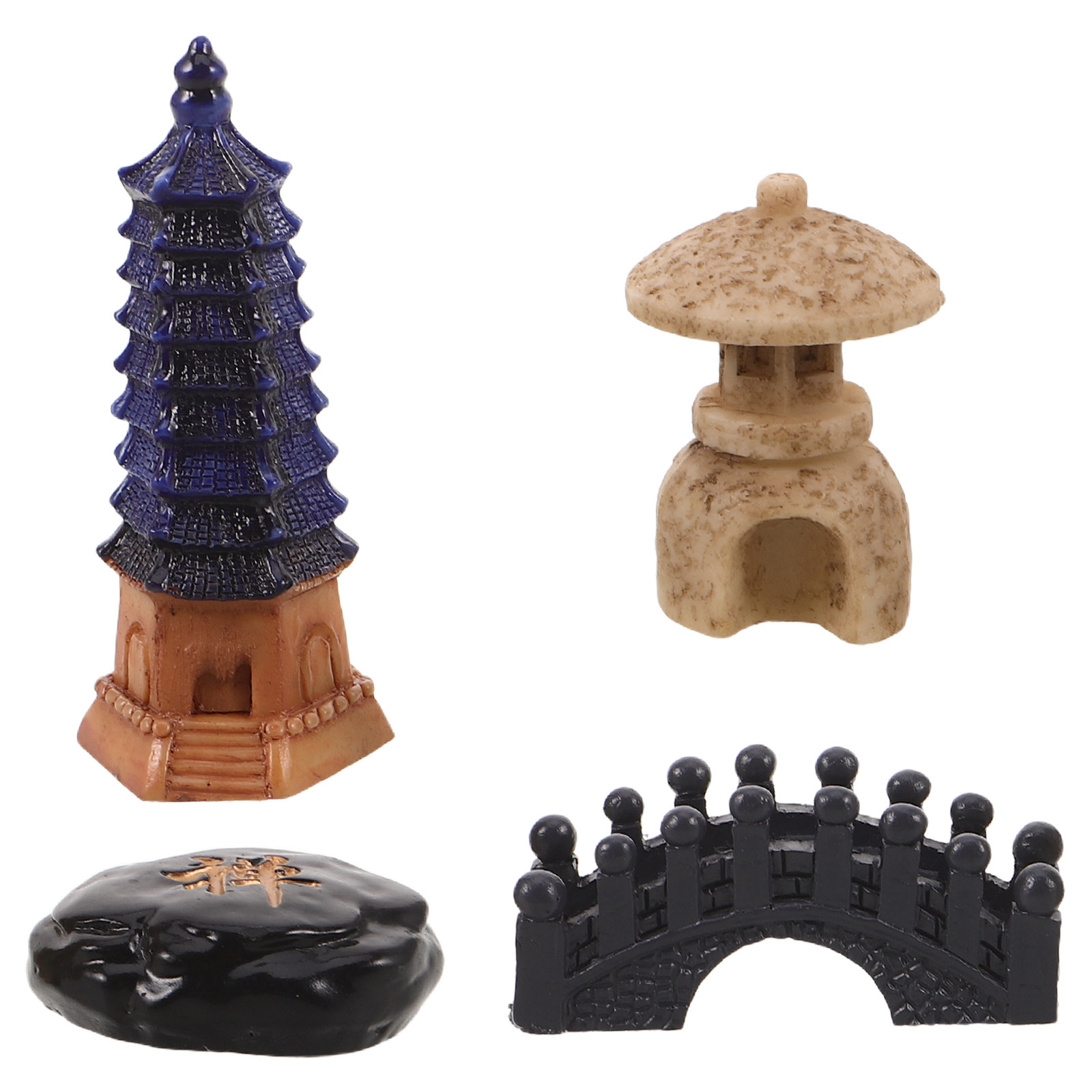 4Pcs Japanese Zen Garden Acces - Bonsai Zen Garden Set 评论和价格