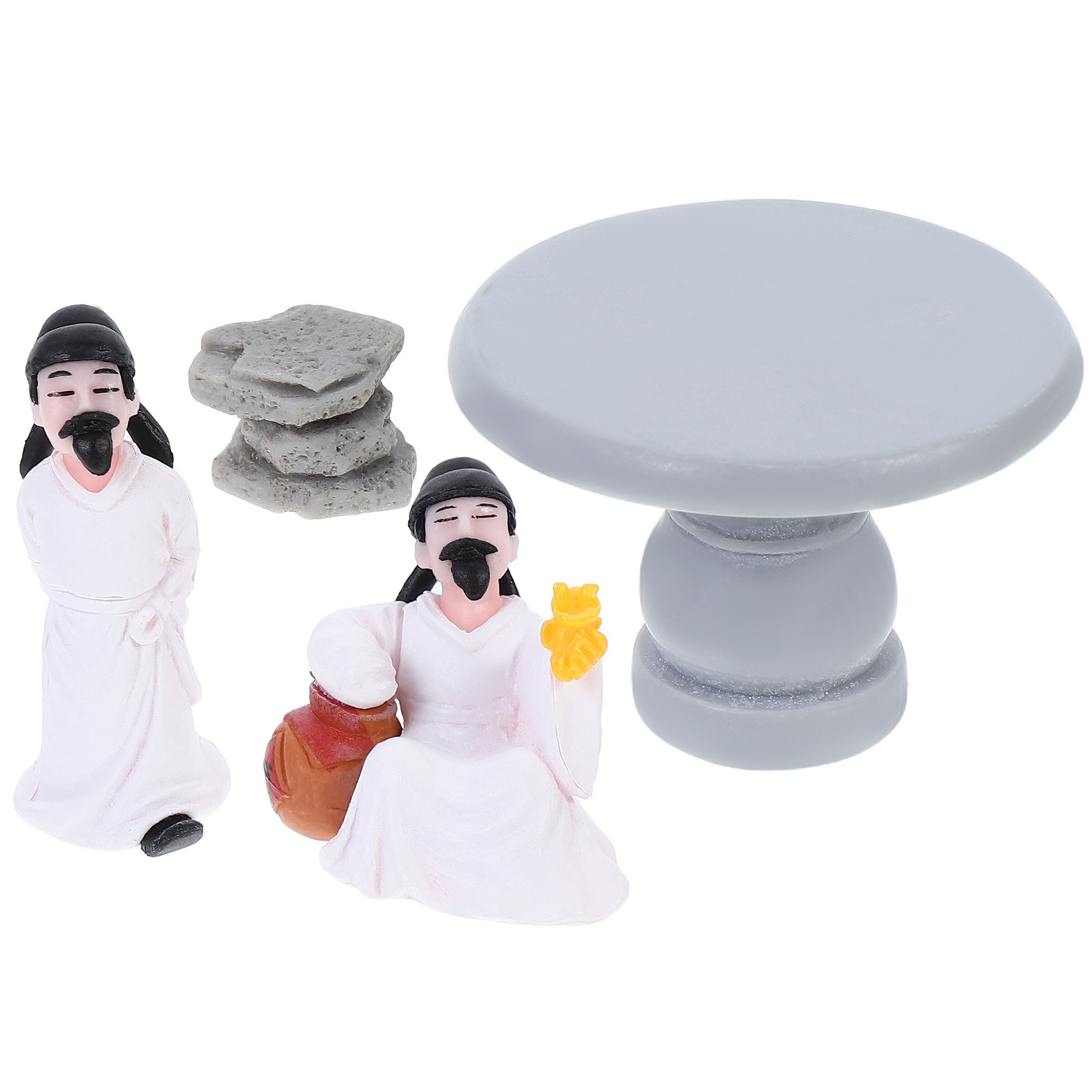 4Pcs Traditional Chinese Li Ta - Bonsai Zen Garden Set 评论和价格