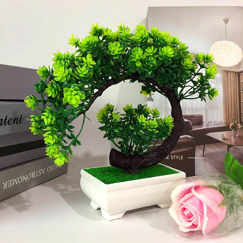 Simulated Plant, Artificial Fl - Bonsai Garden Sushi 评论和价格