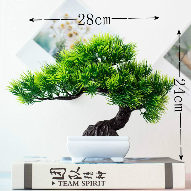 New Green Artificial Plants Bo - Bonsai Garden Sushi 评论和价格