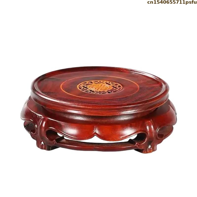 Redwood Standing Flower Base V - Bonsai Garden Display Stands 评论和价格